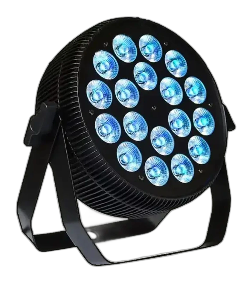 Infinity GlowHex 2418 RGBWA+UV | 6-in-1 Slim DMX LED Par Can