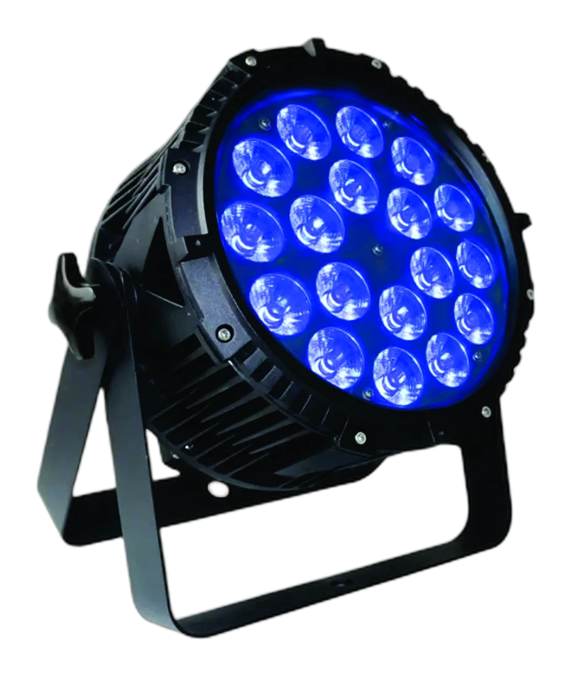 Infinity BeamCan 18x18W RGBW - Rugged Outdoor PAR Can LED Power