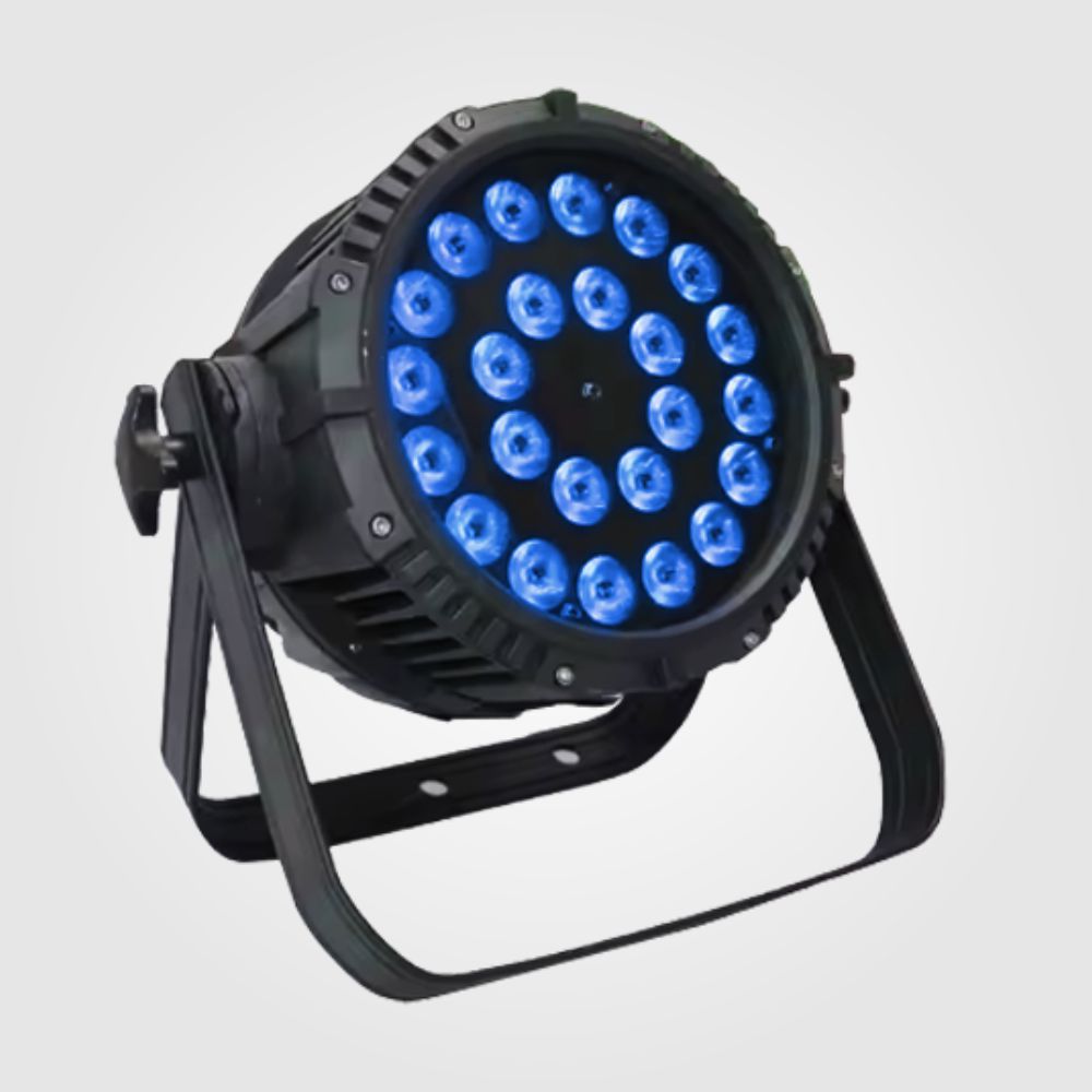 Infinity BeamCan 24x12W RGBW - Rugged Outdoor PAR Can LED Power