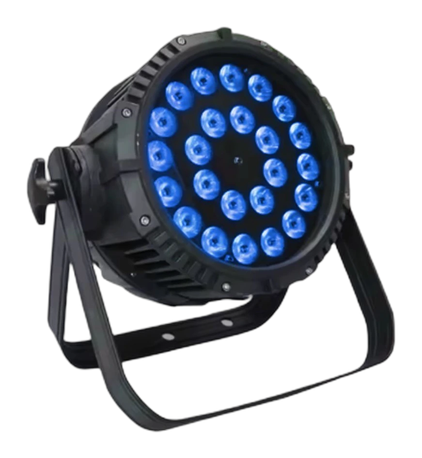 Infinity BeamCan 24x12W RGBW - Rugged Outdoor PAR Can LED Power
