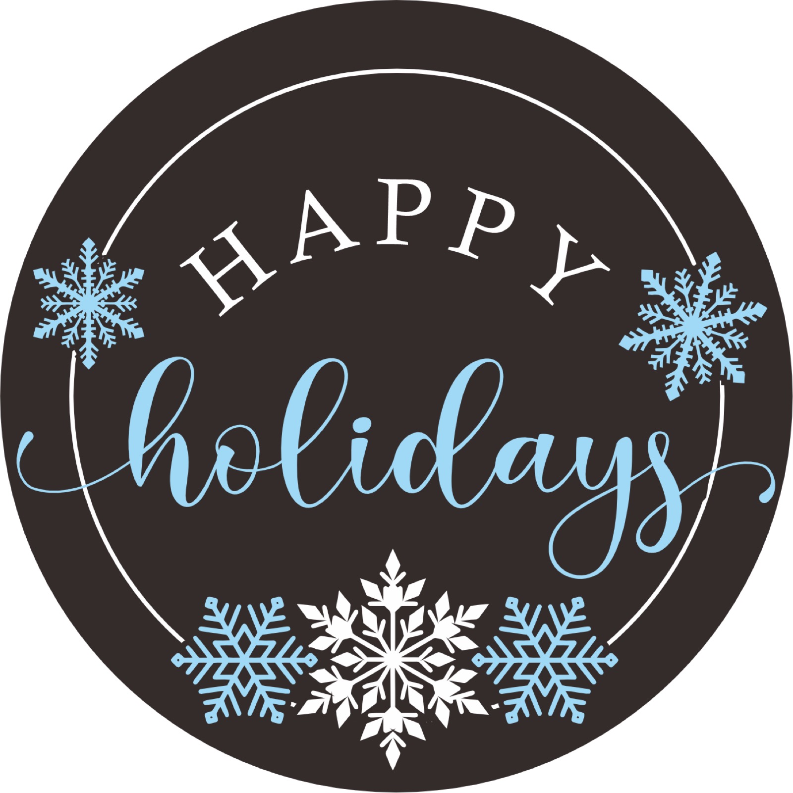 Holiday logo gobo projection — real Events & Festivals install | Infinity Projectors