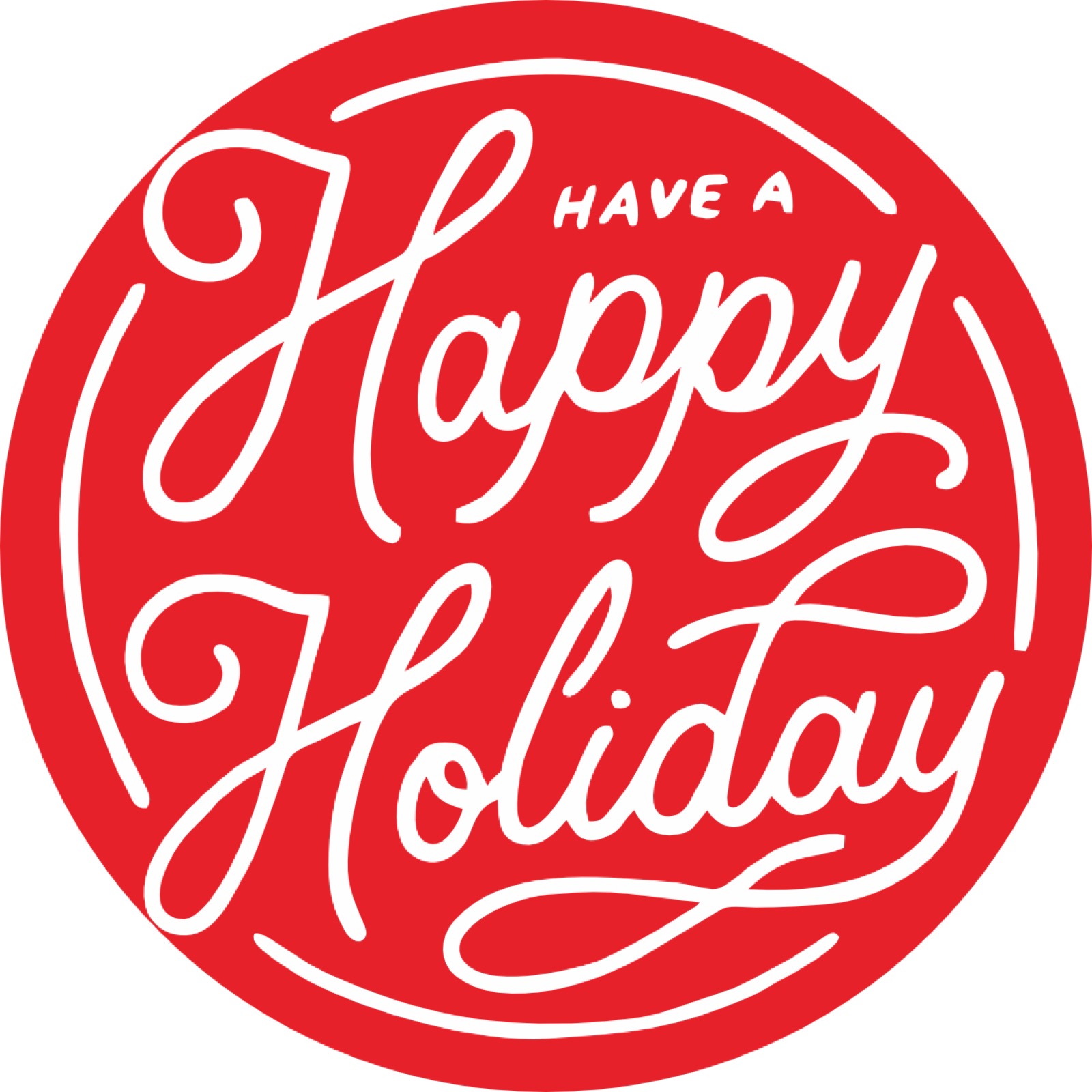 Holiday logo gobo projection — real Events & Festivals install | Infinity Projectors — Infinity Projectors