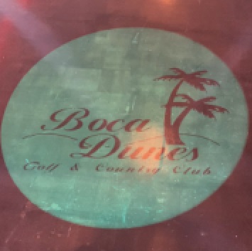 cast in light by a custom gobo projector