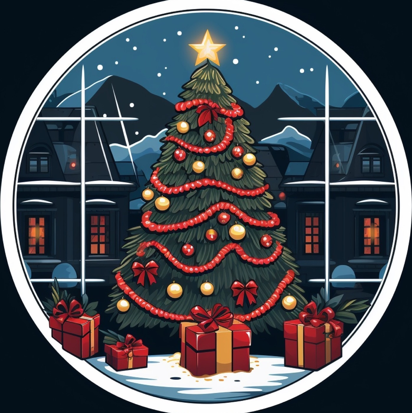 Jent 2023 A Simple Christmas Themed Featuring A Classic Ho Aebaea75 Ba53 4Ab1 8B6B F7Af82093F45 logo gobo projection — real S — Infinity Projectors