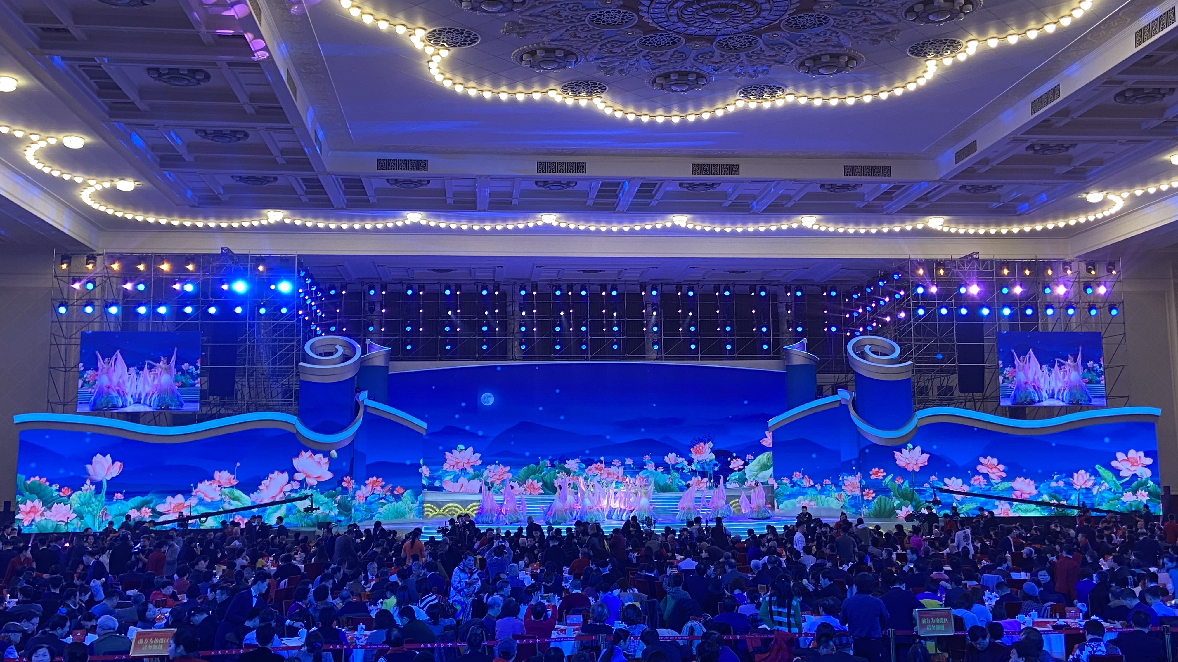 Infinite Soldier gobo projection design — a custom gobo projection example