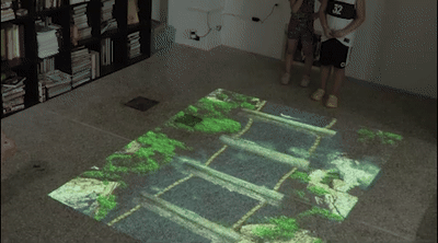 logo projection in light