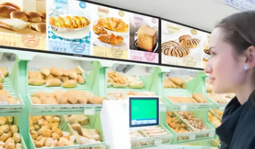 Stretched Bar Digital Signage - Commercial Grade — Real estate logo gobo projection for property branding — gobo projector design — Infinity Projectors