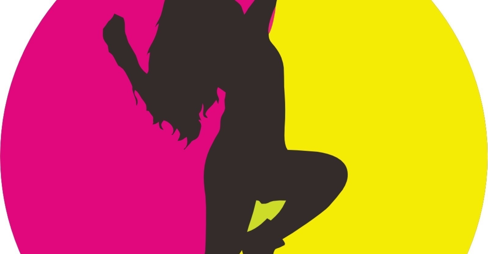 Party Dance logo gobo projection — real Events & Festivals install | Infinity Projectors — Infinity Projectors