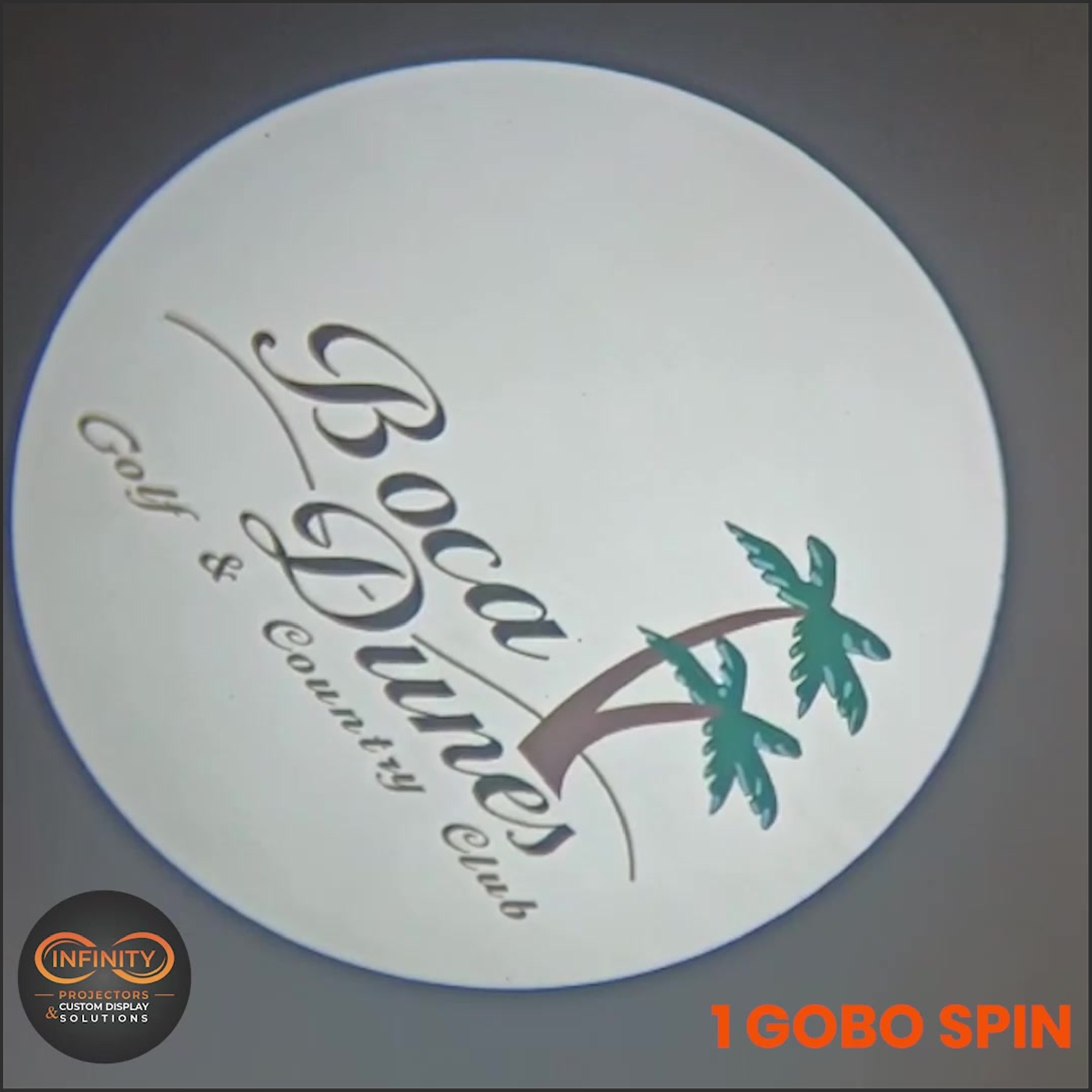 real gobo-spin demo photo on surface