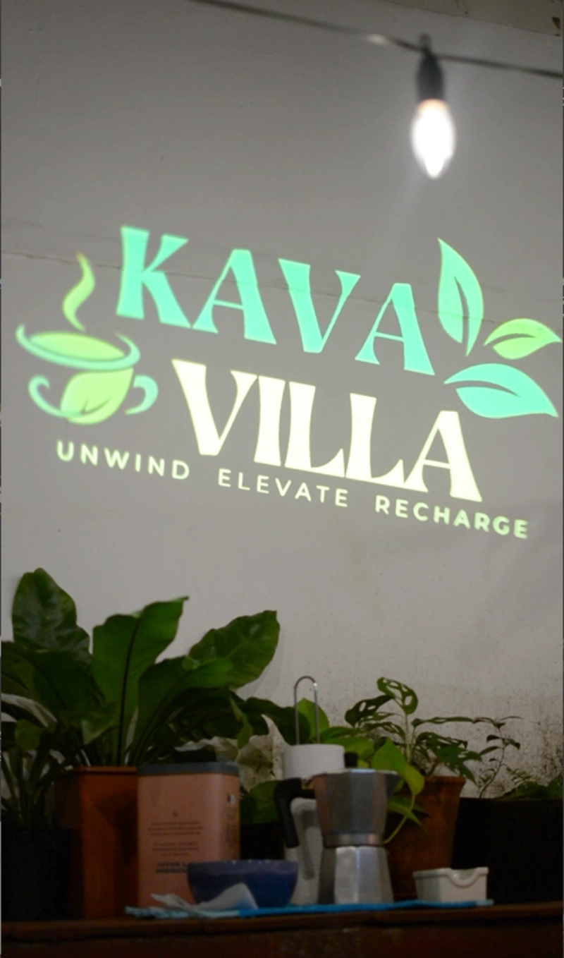 real indoor projection photo