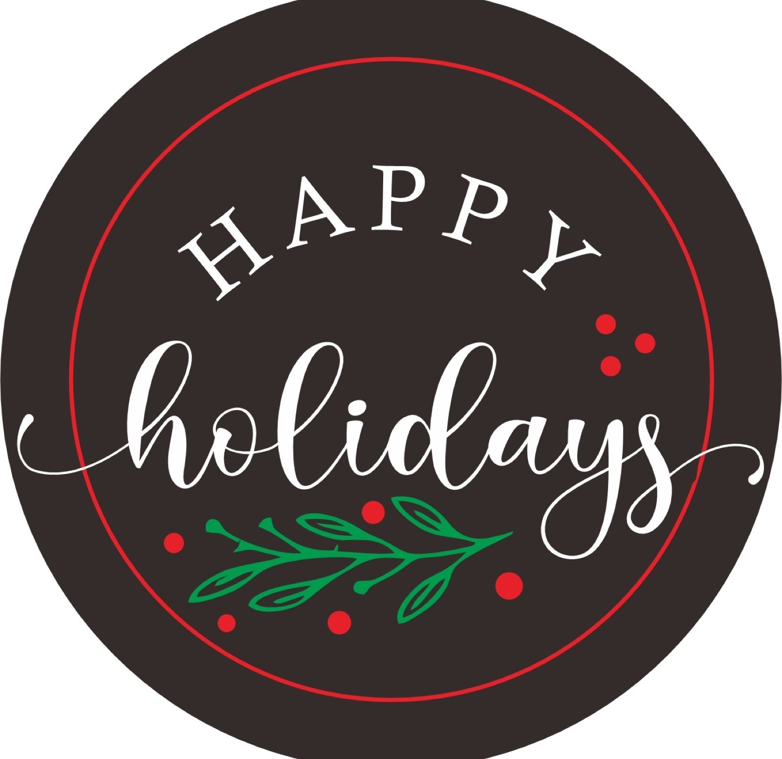 Holiday logo gobo projection — real Events & Festivals install | Infinity Projectors