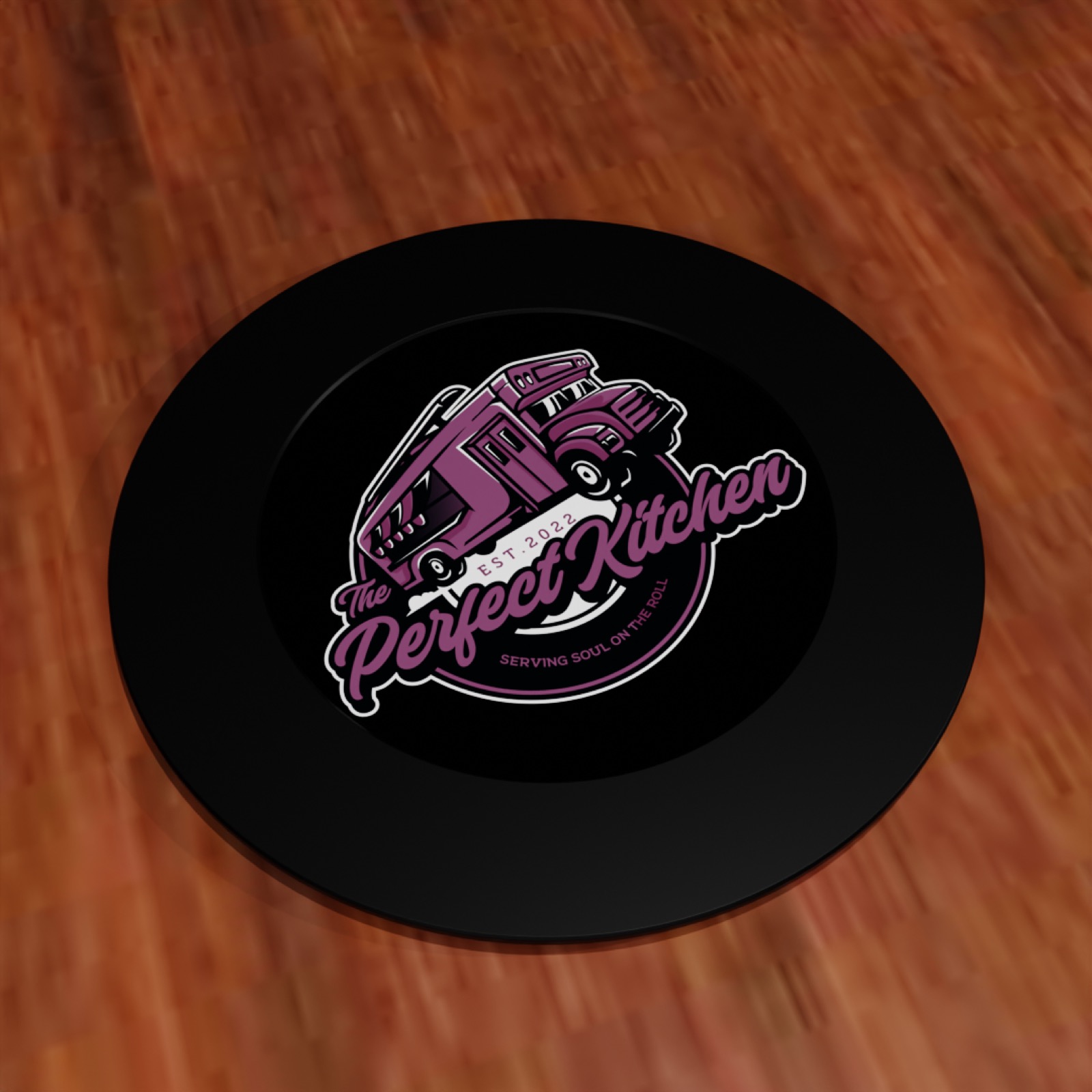 Client logo gobo projection — real Business & Branding install | Infinity Projectors