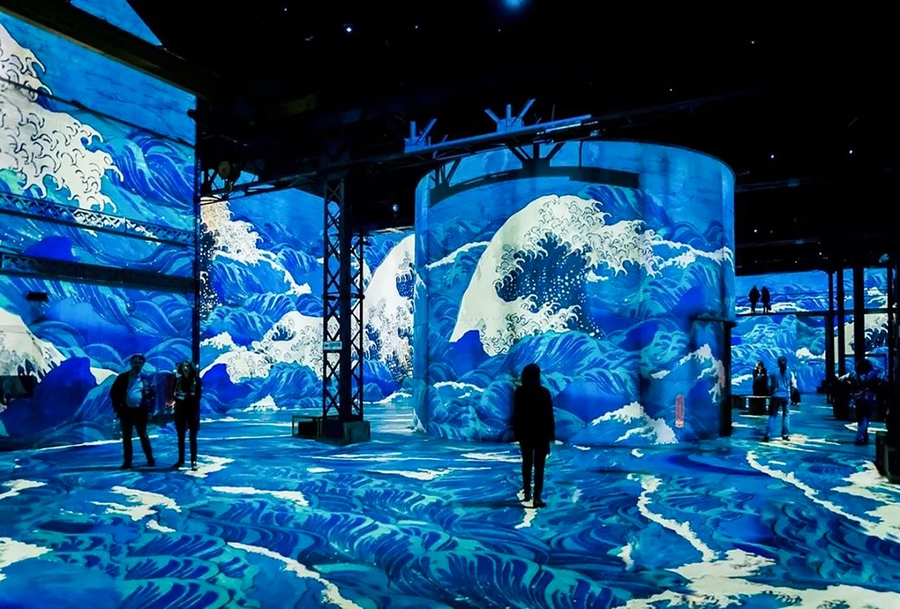 set up on-site with an Infinity interactive projector