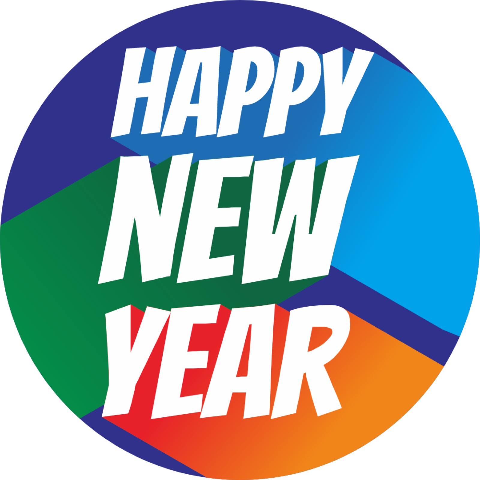 New Year logo gobo projection — real Business & Branding install | Infinity Projectors