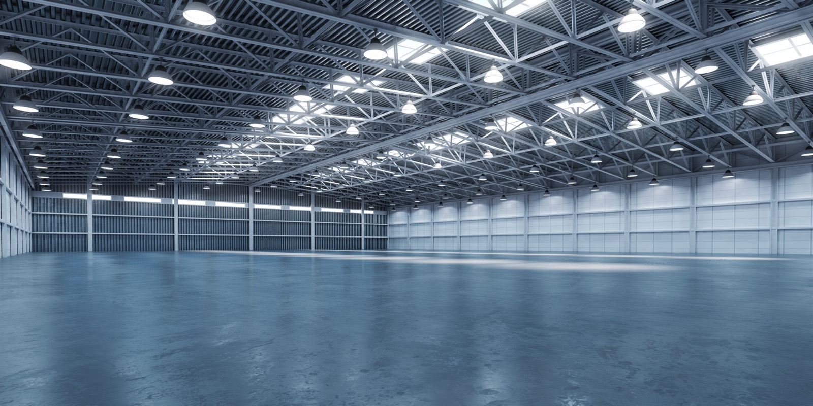 Warehouse Lighting Led Scaled logo gobo projection — real Safety & Wayfinding install | Infinity Projectors — Infinity Projectors