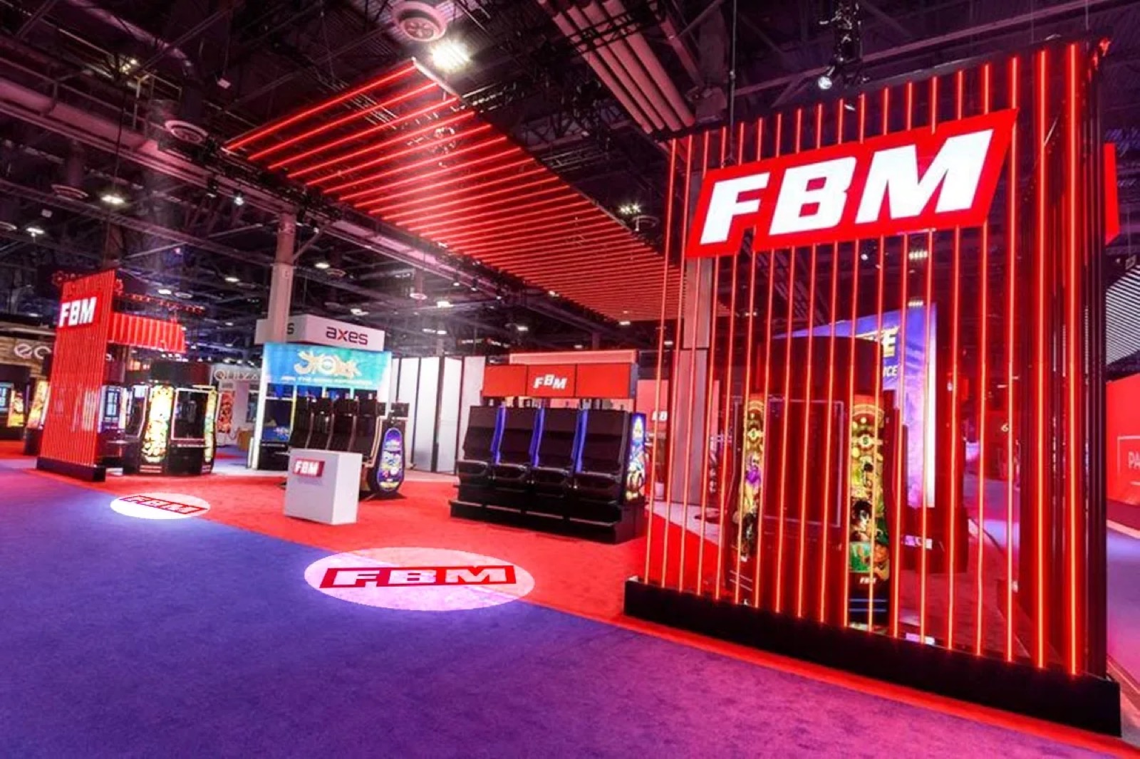 Real Exhibition Event Projection logo gobo projection — real Events & Festivals install | Infinity Projectors — Infinity Projectors