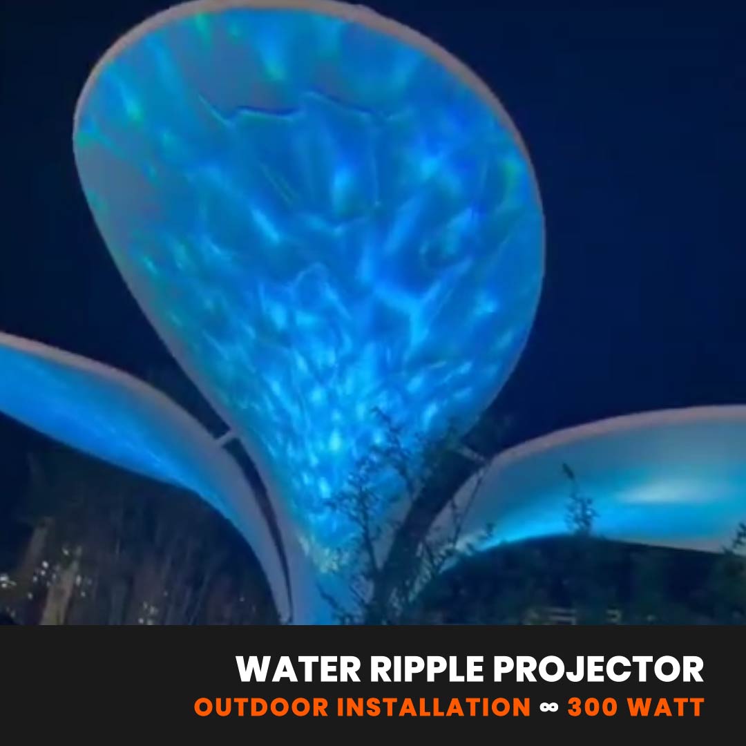 real close-up photo of water ripple effect — Infinity Projectors
