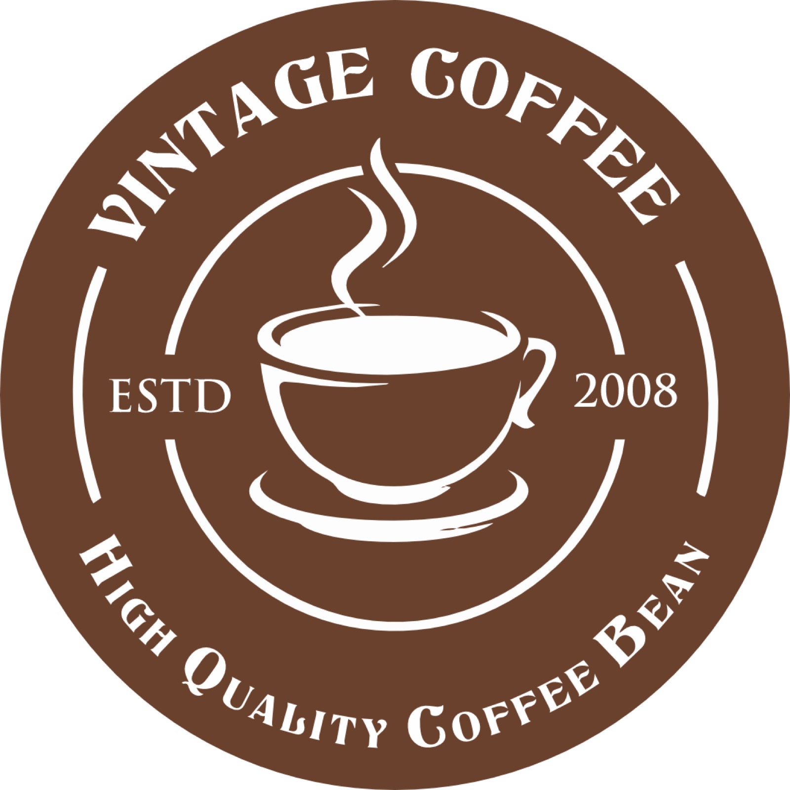 Coffee Shop logo gobo projection — real Restaurants & Bars install | Infinity Projectors — Infinity Projectors