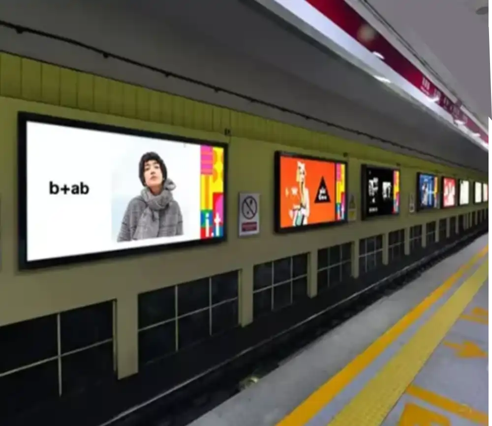 Real estate property listing shown on an Infinity Ultra-Slim Narrow Bezel Digital Signage display — Infinity Projectors