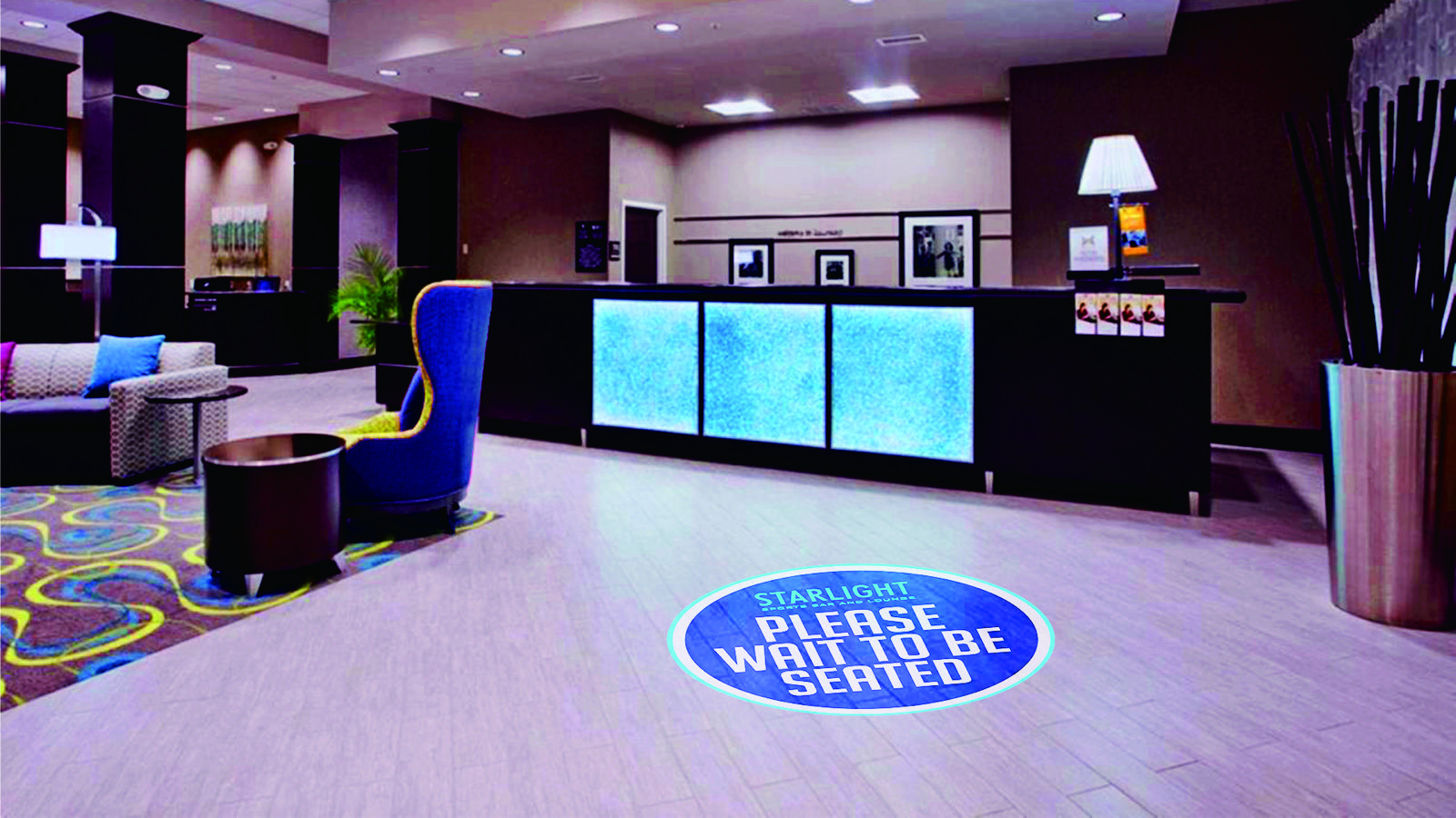 Google Ads logo gobo projection — real Corporate & Technology install | Infinity Projectors — Infinity Projectors