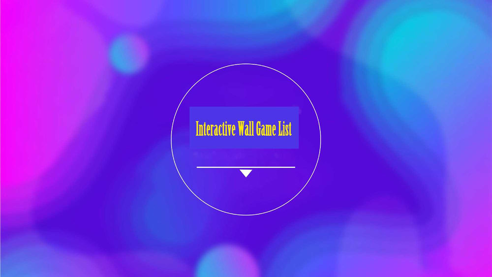 Interactive Wall Game List