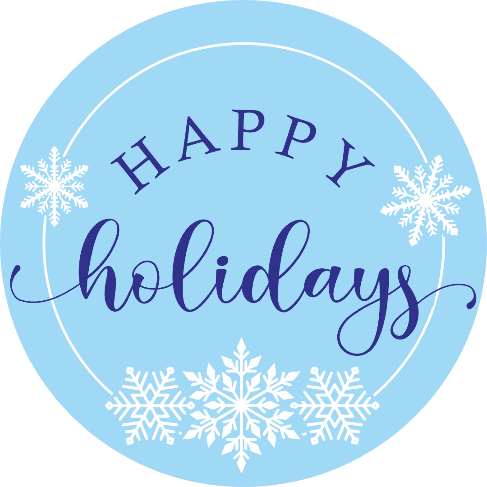 Holiday logo gobo projection — real Events & Festivals install | Infinity Projectors — Infinity Projectors