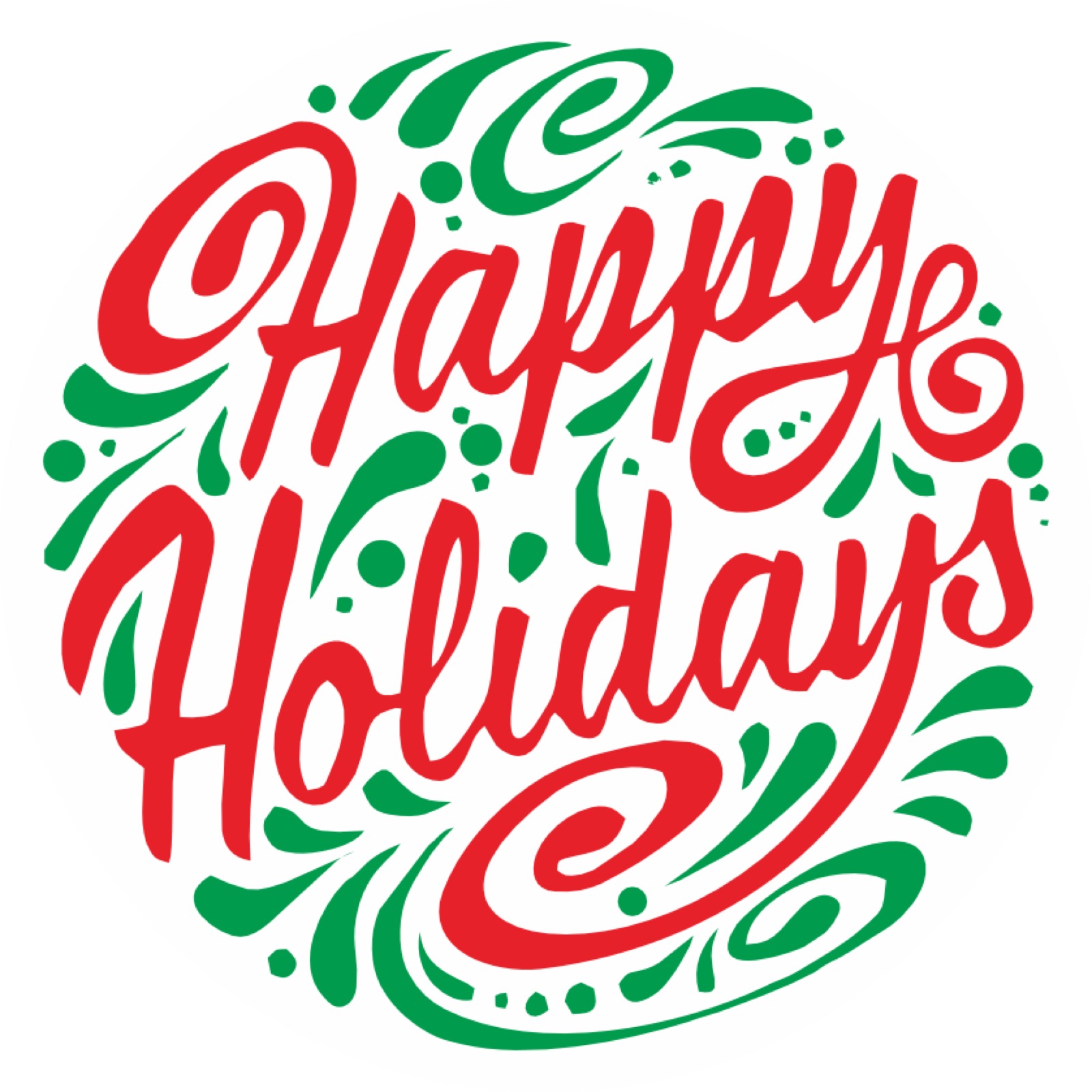 Holiday logo gobo projection — real Events & Festivals install | Infinity Projectors