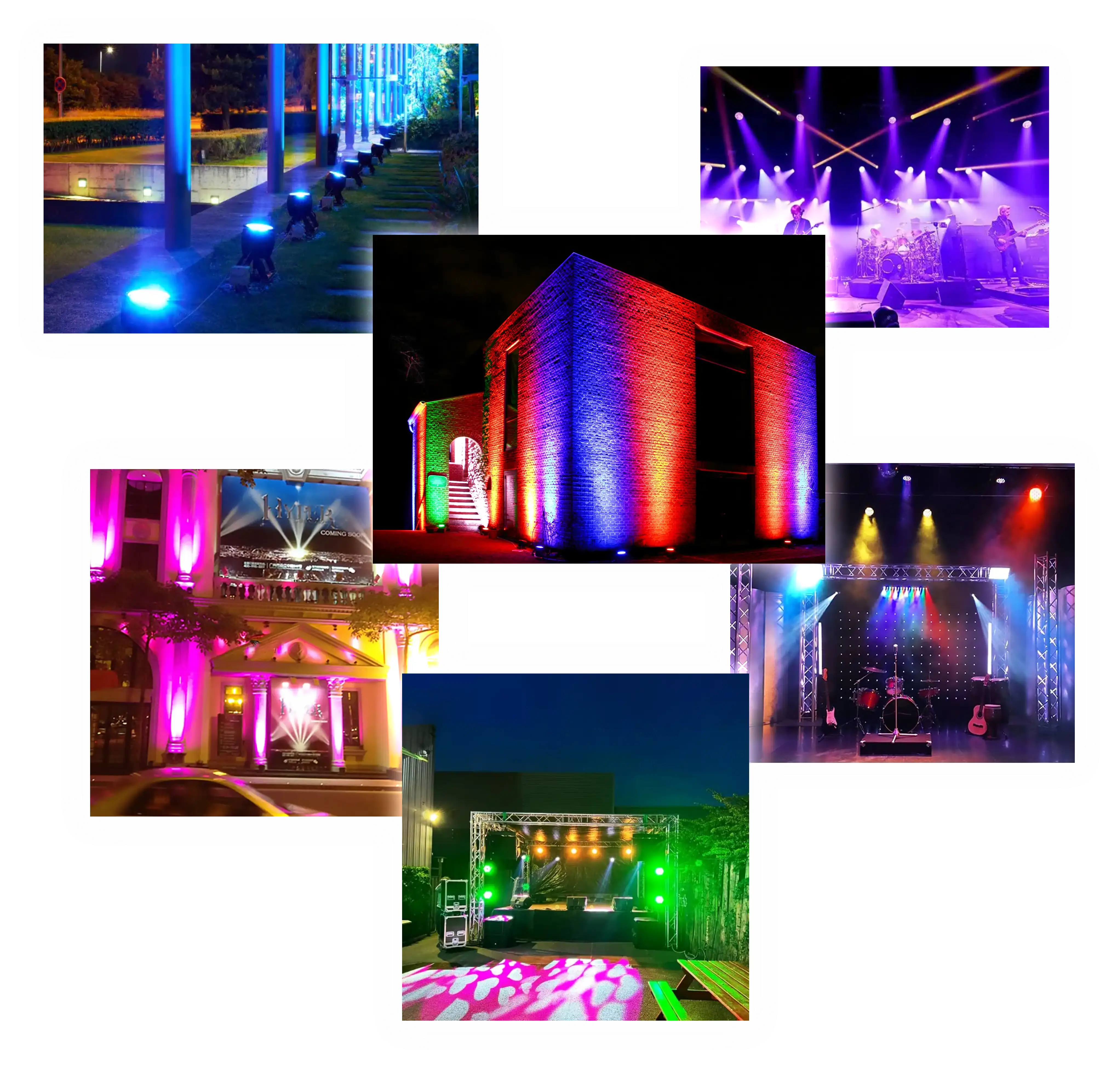 4K HD Imaging Outdoor Projector Gallery