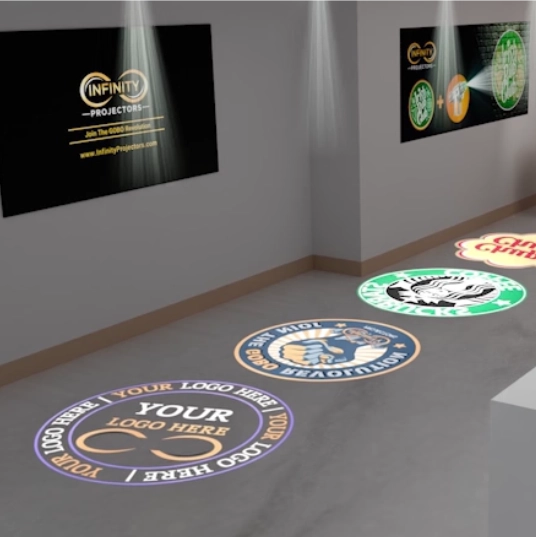 Saae5Taxfq7Zwjb9Nlwvlkdqdmf7Ojgqiwnh3I5H logo gobo projection — real Business & Branding install | Infinity Projectors — Infinity Projectors