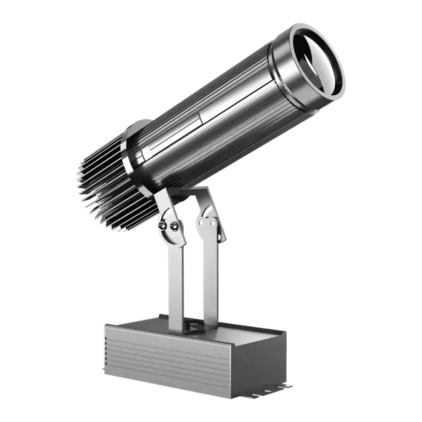 Indoor Video Projector 90W - 1200lm — Inspirational quote gobo projection design — gobo projector design